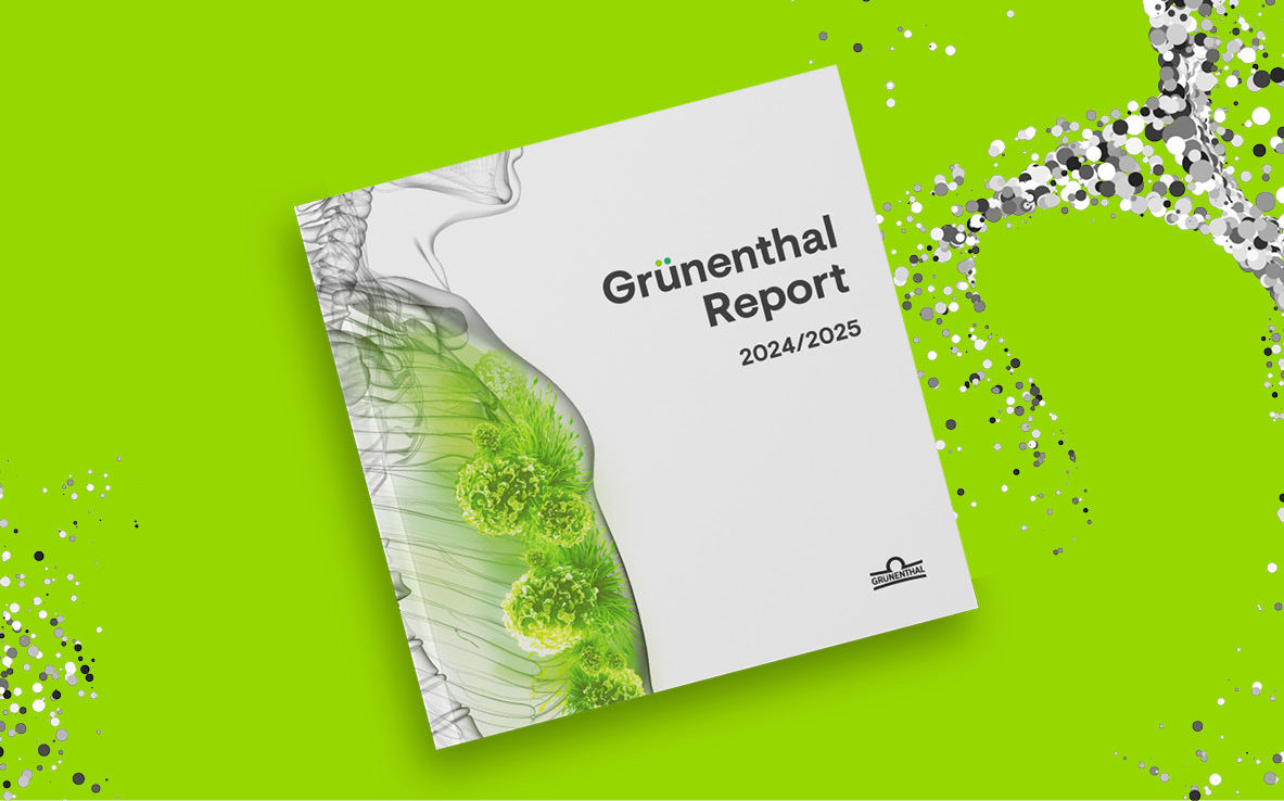 Cover picture Grünenthal Report 2024/2025